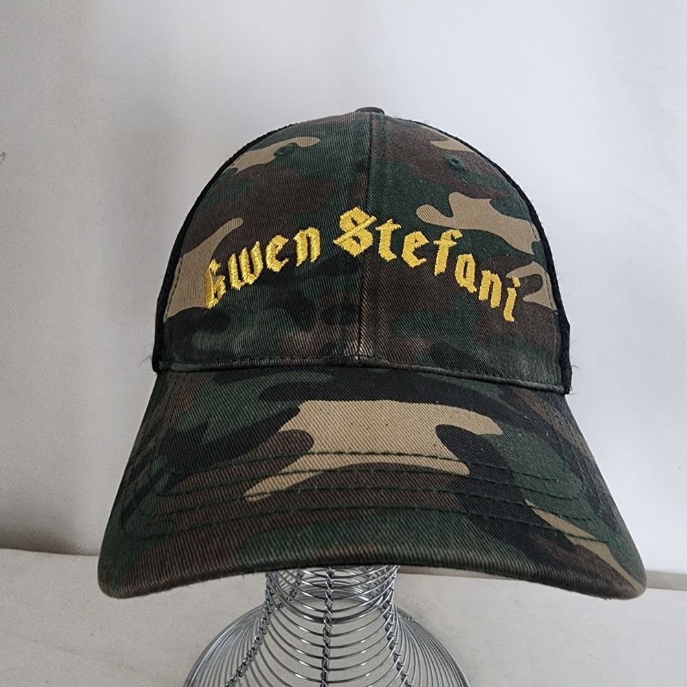 Gwen Stefani Camo Baseball Hat Richardson Hat